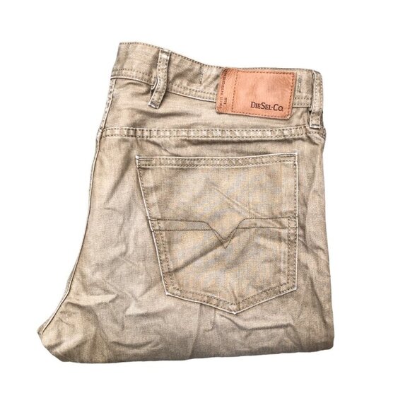 Vintage Diesel Jeans Size 36 WAYKEE Brown - Picture 1 of 8